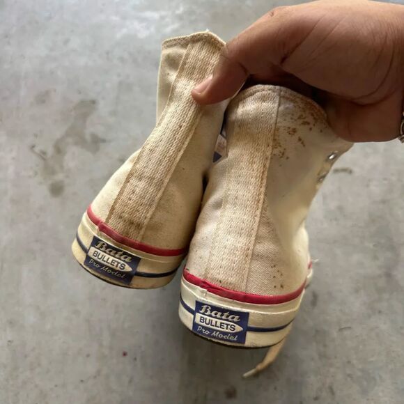 Vintage 60s Bata Bullets Converse Copies Sneakers Size 12 NOS main image 5